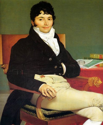 Monsieur Riviere by Jean Auguste Dominique Ingres